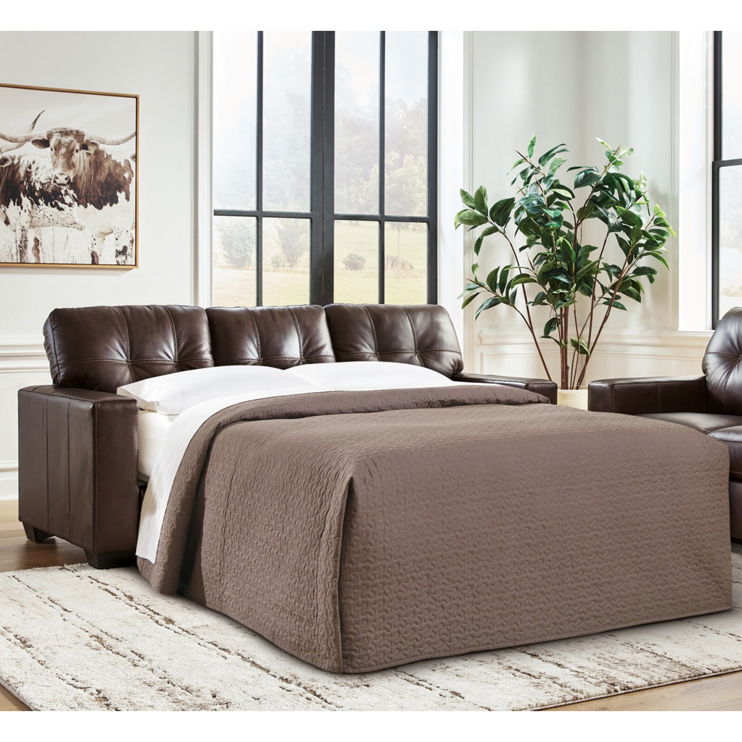 Signature Design by Ashley® Santorine Track-Arm Sleeper Sofa