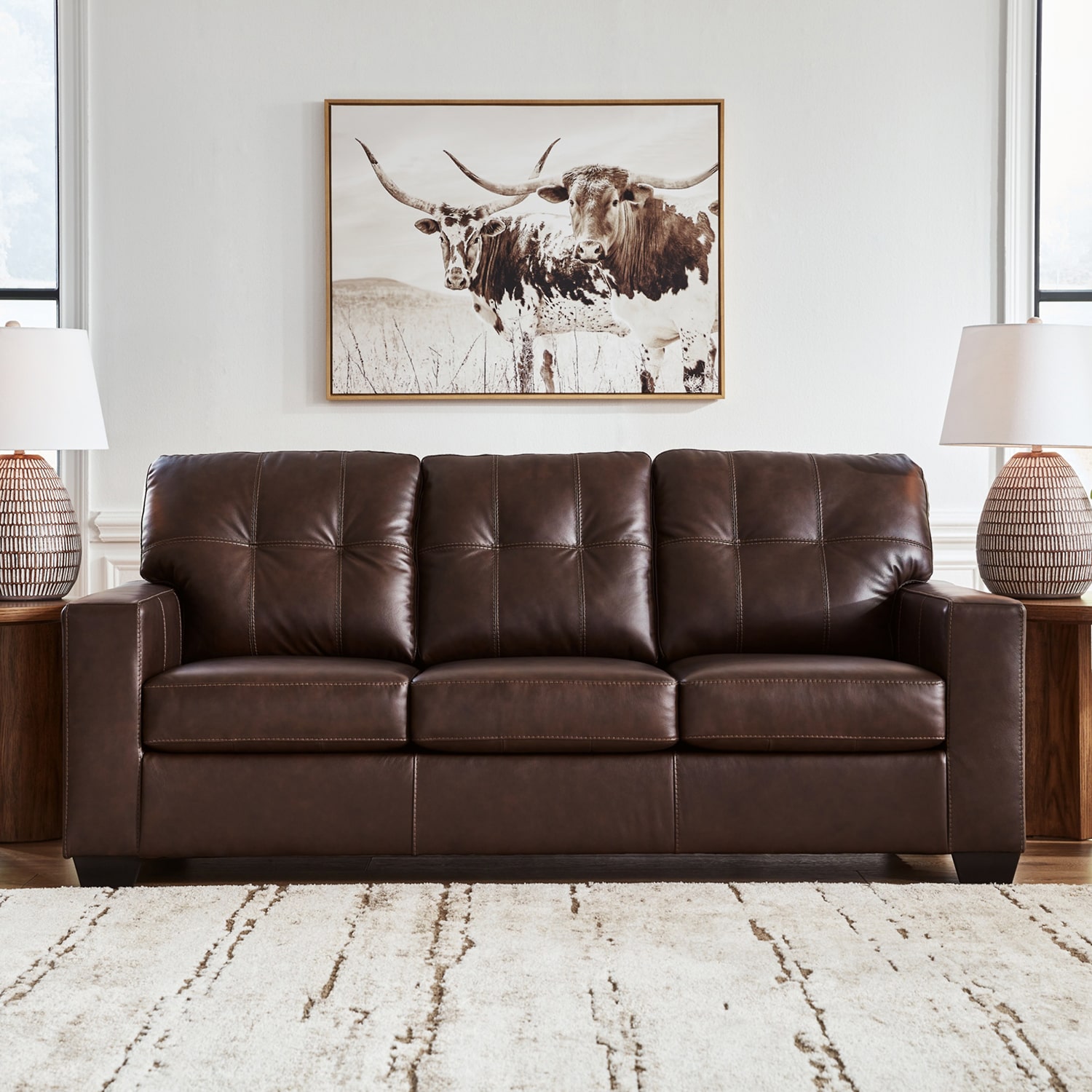 Signature Design by Ashley® Santorine Track-Arm Sleeper Sofa