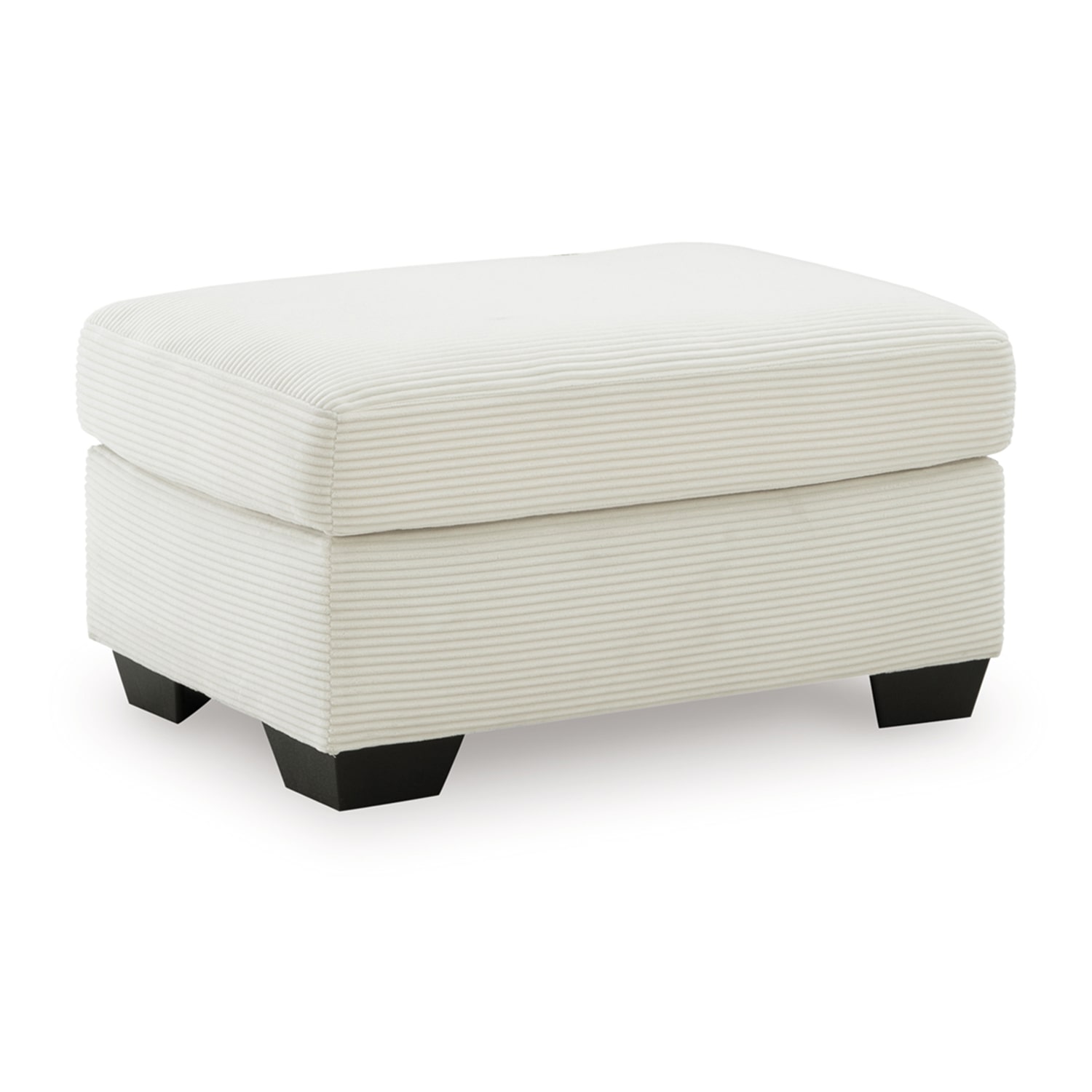 Signature Design by Ashley® Ammon Cushioned Upholstered Ottoman