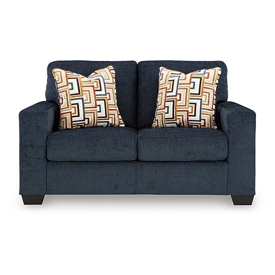 Signature Design by Ashley® Aviemore Track-Arm Upholstered Loveseat