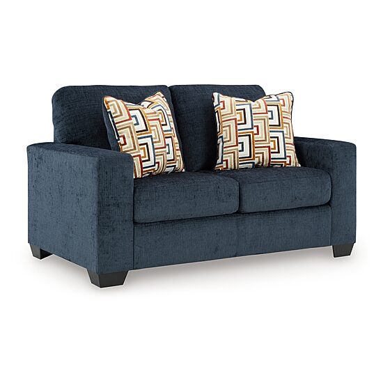 Signature Design by Ashley® Aviemore Track-Arm Upholstered Loveseat