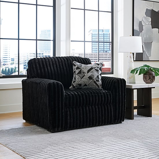 Signature Design by Ashley® Midnight-Madness Upholstered Oversized Armchair
