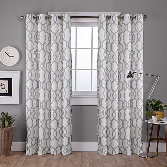 Exclusive Home Curtains Kochi Grommet Top Light-Filtering Set of 2 Curtain Panel