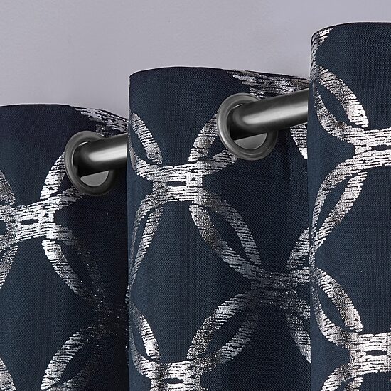 Exclusive Home Curtains Modo Grommet Top Light-Filtering Set of 2 Curtain Panel