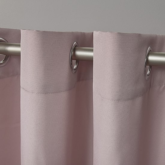 Exclusive Home Curtains Solid Grommet Top Light-Filtering Set of 2 Outdoor Curtain Panel