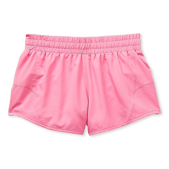Xersion Pull-On Little & Big Kid Girls Adjustable Waist Mid Rise Running Short