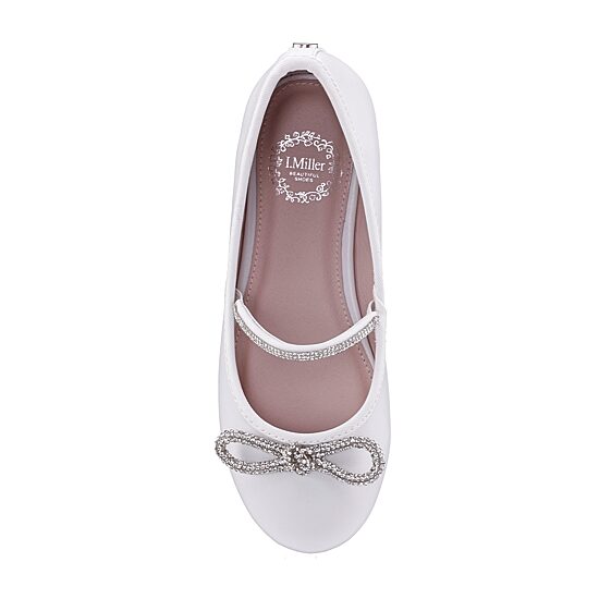 I. Miller Jaritza Little & Big Kid Girls Round Closed Toe Ballet Flats