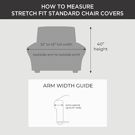 Sure Fit Hampstead Stretch Chair Slipcover