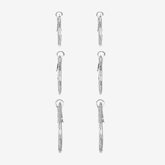 Liz Claiborne Womens Hypoallergenic 3 Pair Earring Set