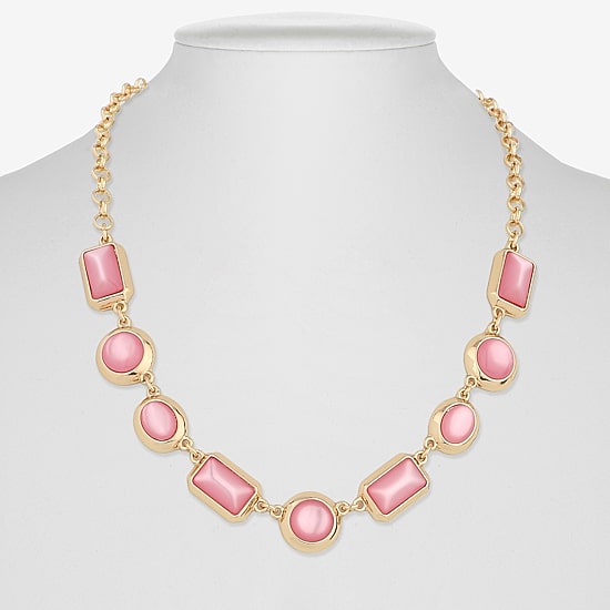 Liz Claiborne Womens 17 Inch Collar Necklace