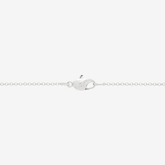 Limited Quantities! Womens White Sterling Silver 18 Inch Strand Necklace