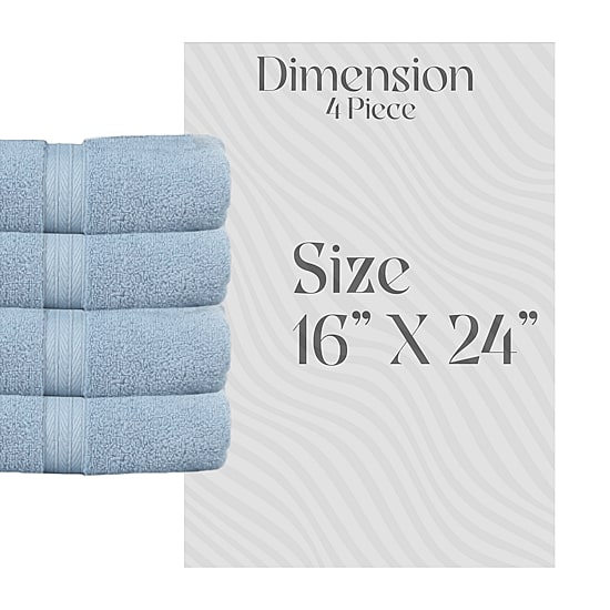 Home Weavers Inc Elegance Essentials 4-pc. Solid Hand Towel