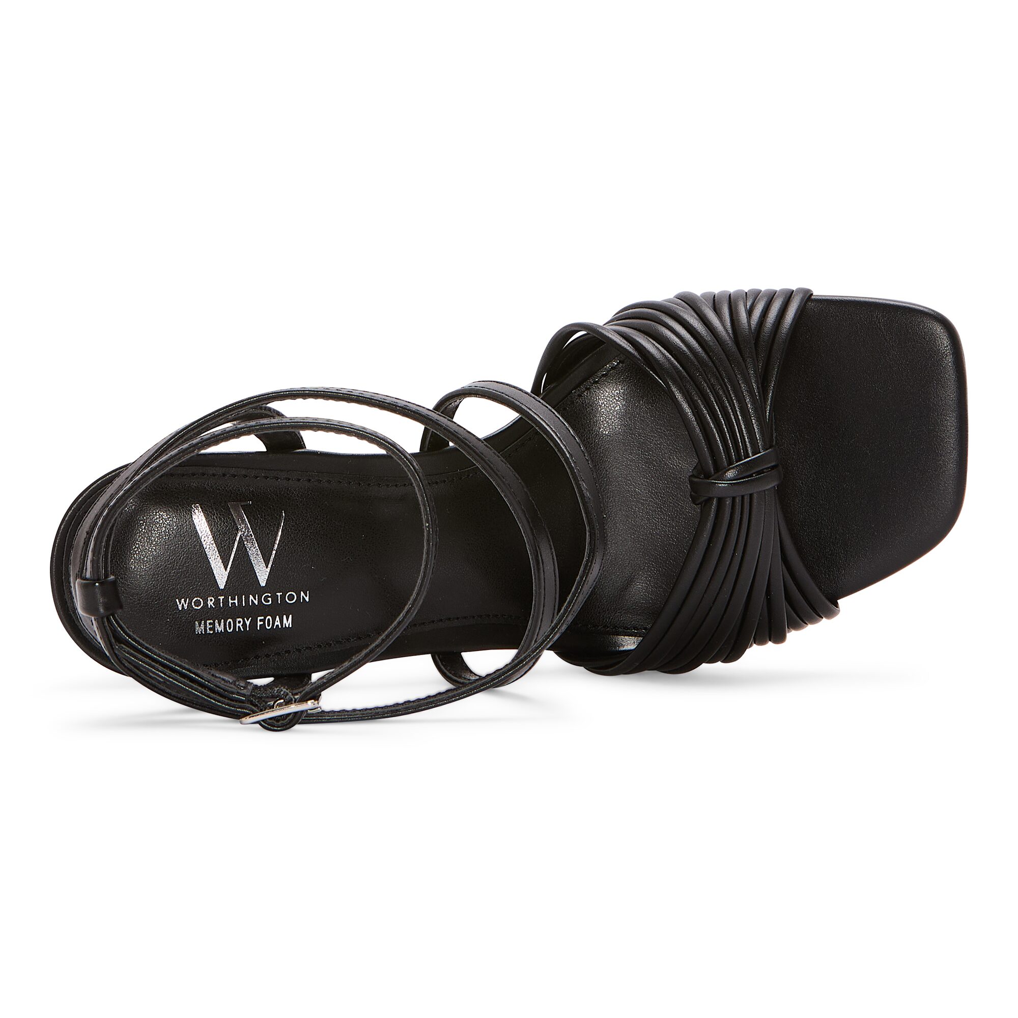 Worthington Womens Asti Heeled Sandals