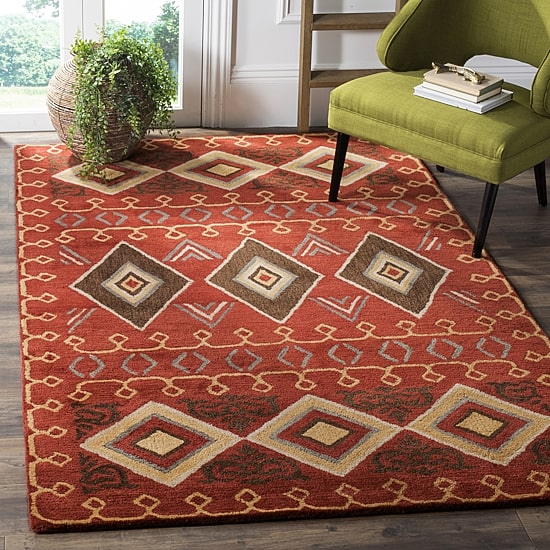 Safavieh Heritage Collection Ruth Geometric Area Rug