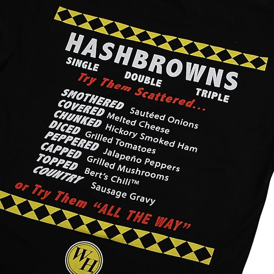 Waffle House Mens Crew Neck Short Sleeve Regular Fit Graphic T-Shirt