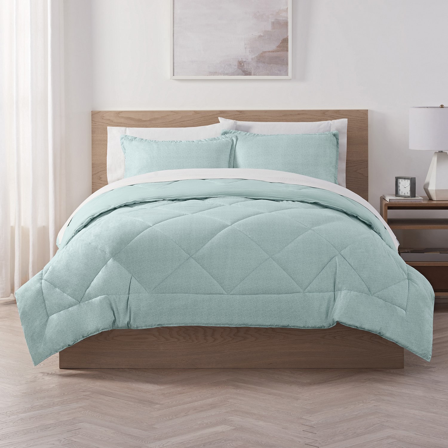 Serta® Supersoft Cooling Midweight Comforter Set