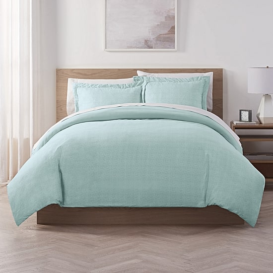 Serta® Supersoft Cooling 3-pc. Duvet Cover Set
