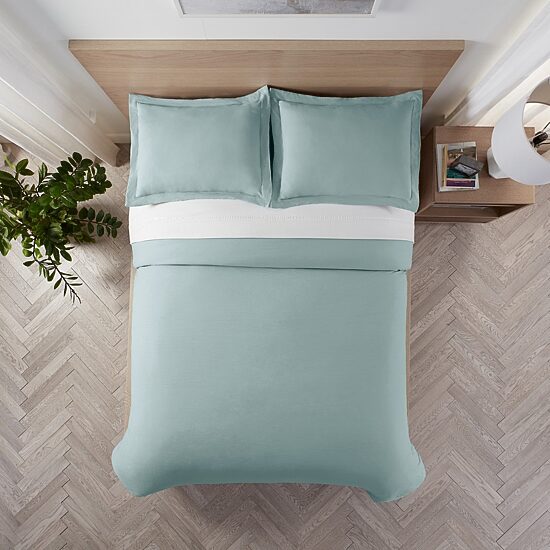 Serta® Supersoft Cooling 3-pc. Duvet Cover Set