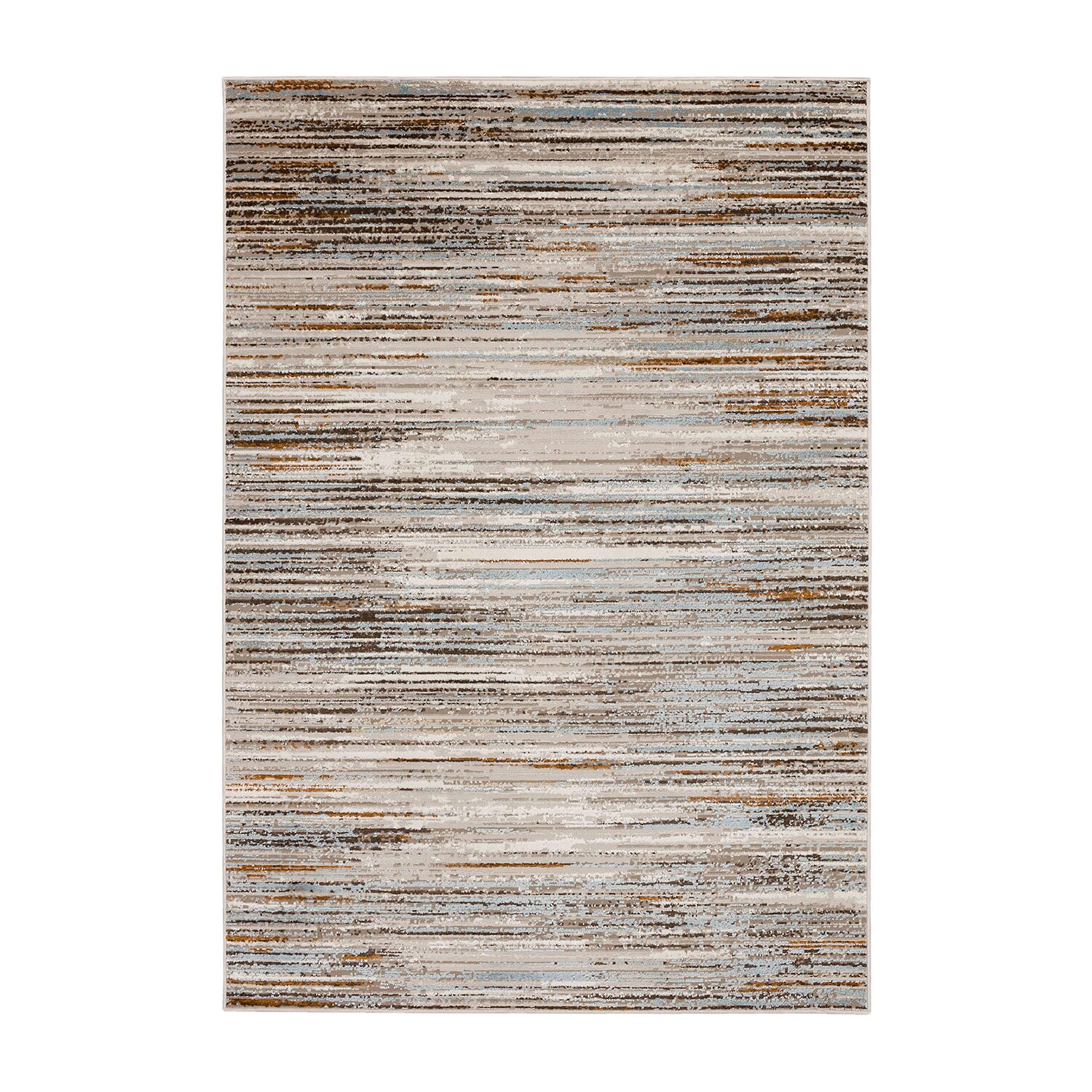 Mohawk Home Furie Stripe Machine Woven Indoor Rectangular Area Rug