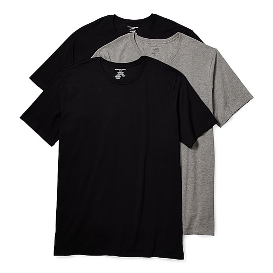Shaquille O'Neal XLG™ Activated Cooling Mens 3 Pack Short Sleeve Crew Neck T-Shirt Big and Tall