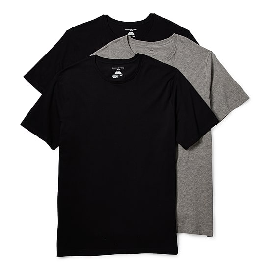 Shaquille O'Neal XLG™ Activated Cooling Mens 3 Pack Short Sleeve Crew Neck T-Shirt Big