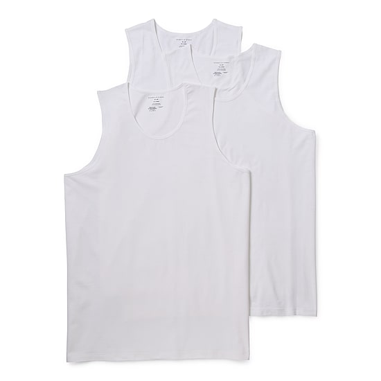 Shaquille O'Neal XLG™ Activated Cooling Mens Round Neck Sleeveless 3 Pack Big Tank