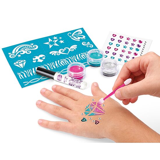 Cra-Z-Art Sparkling Glitter Tattoos & Nails