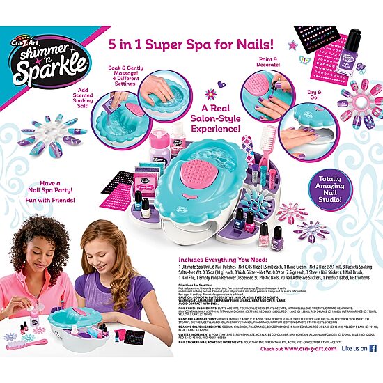 Cra-Z-Art The Real Ultimate Nail Spa 5-In-1