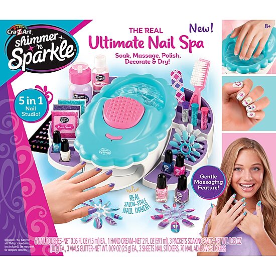 Cra-Z-Art The Real Ultimate Nail Spa 5-In-1