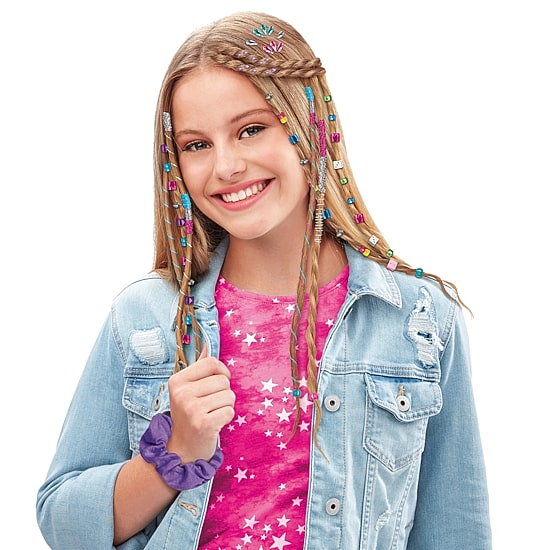 Cra-Z-Art Braid Bead & Twist Deluxe Hair Designer Fashion Kit