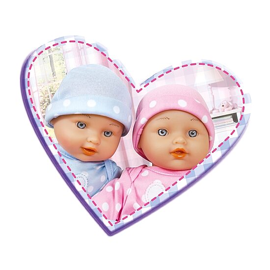 Lissi 11 Inch Twin Baby Dolls 10-pc. Doll