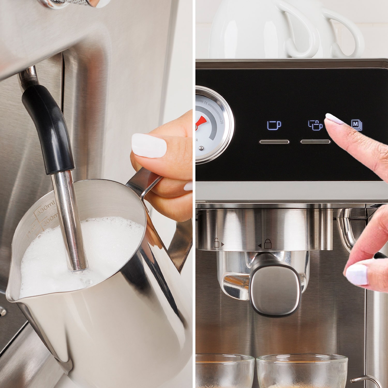 Kenmore Auto-Tamping Espresso Machine