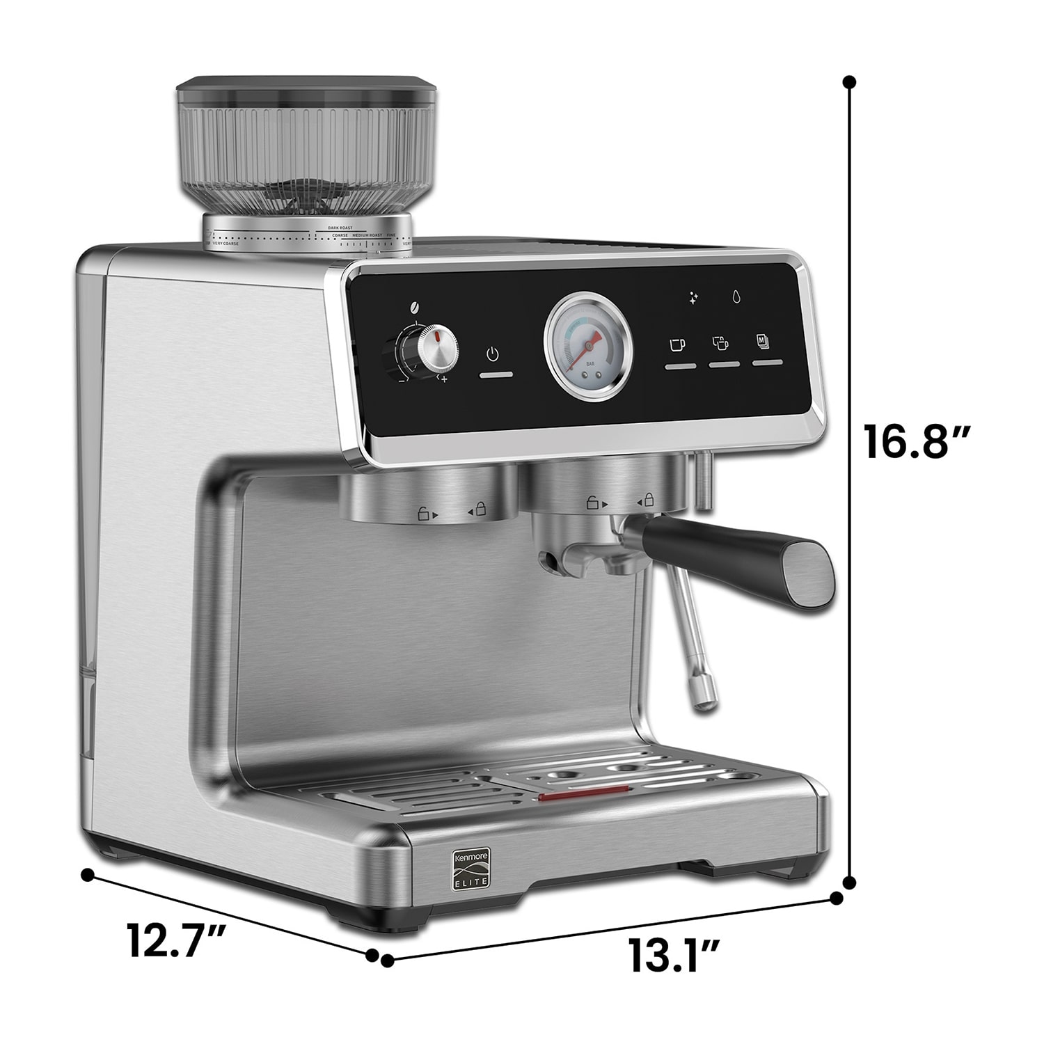 Kenmore Auto-Tamping Espresso Machine