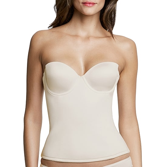 Dominique Paige Seamless Padded Stapless Longline Bra