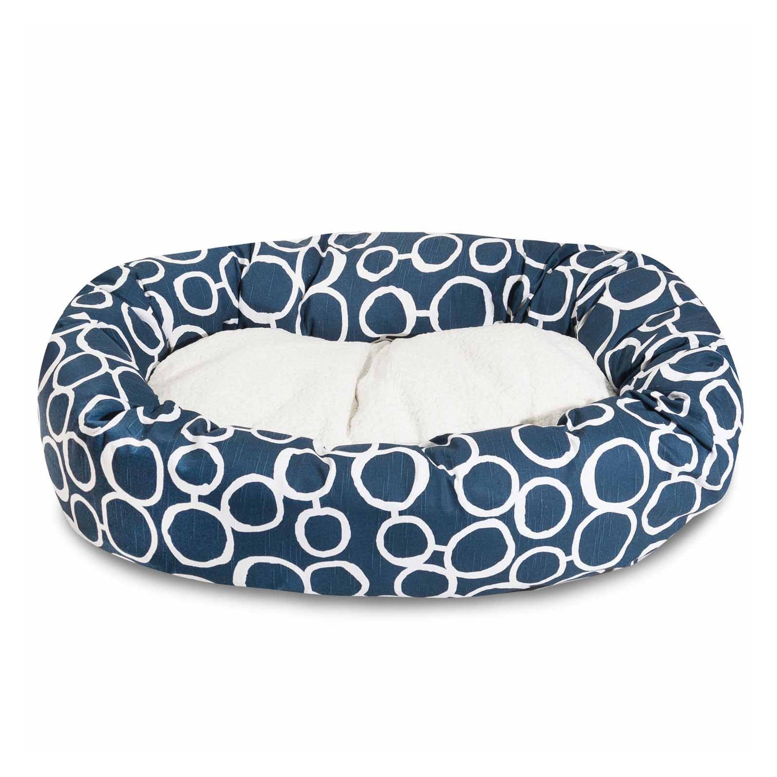 Majestic Pet Fusion Sherpa Bagel Bed
