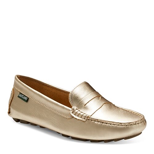 Eastland Patricia Womens Moc Closed Toe Loafers In Yellow