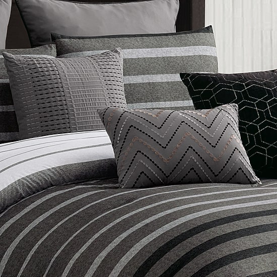 Riverbrook Home Barkley 10-pc. Stripes Midweight Comforter Set