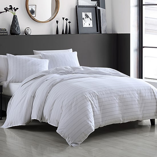 Riverbrook Home Vinton 3-pc. Stripes Midweight Comforter Set