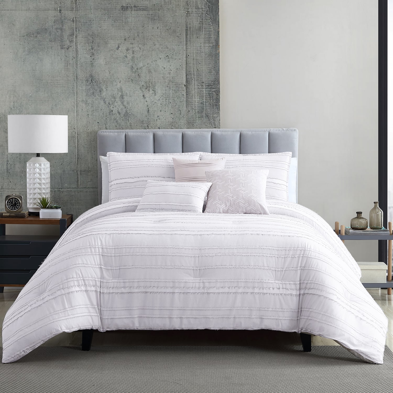Riverbrook Home Boston 6-pc. Jacquard Midweight Comforter Set