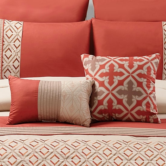 Riverbrook Home Janna 8-pc. Midweight Embroidered Comforter Set