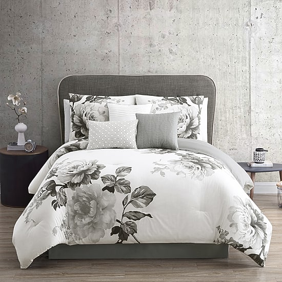 Riverbrook Home Ridgley 7-pc. Floral Midweight Comforter Set
