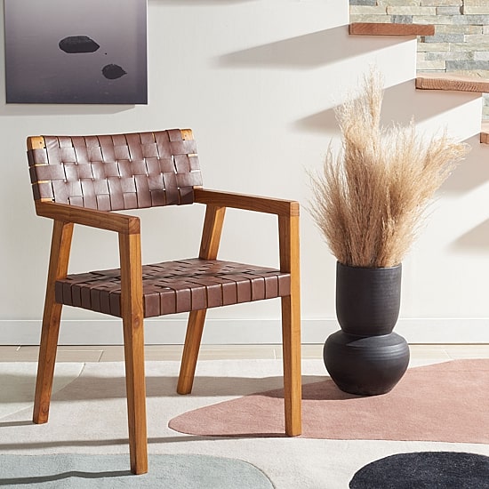 Safavieh Cire Kitchen Collection Upholstered Dining Chair