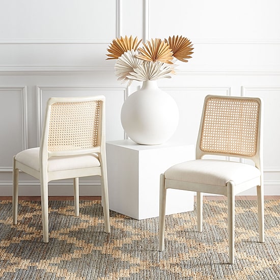 Safavieh Reinhardt Kitchen Collection 2-pc. Upholstered Dining Chair