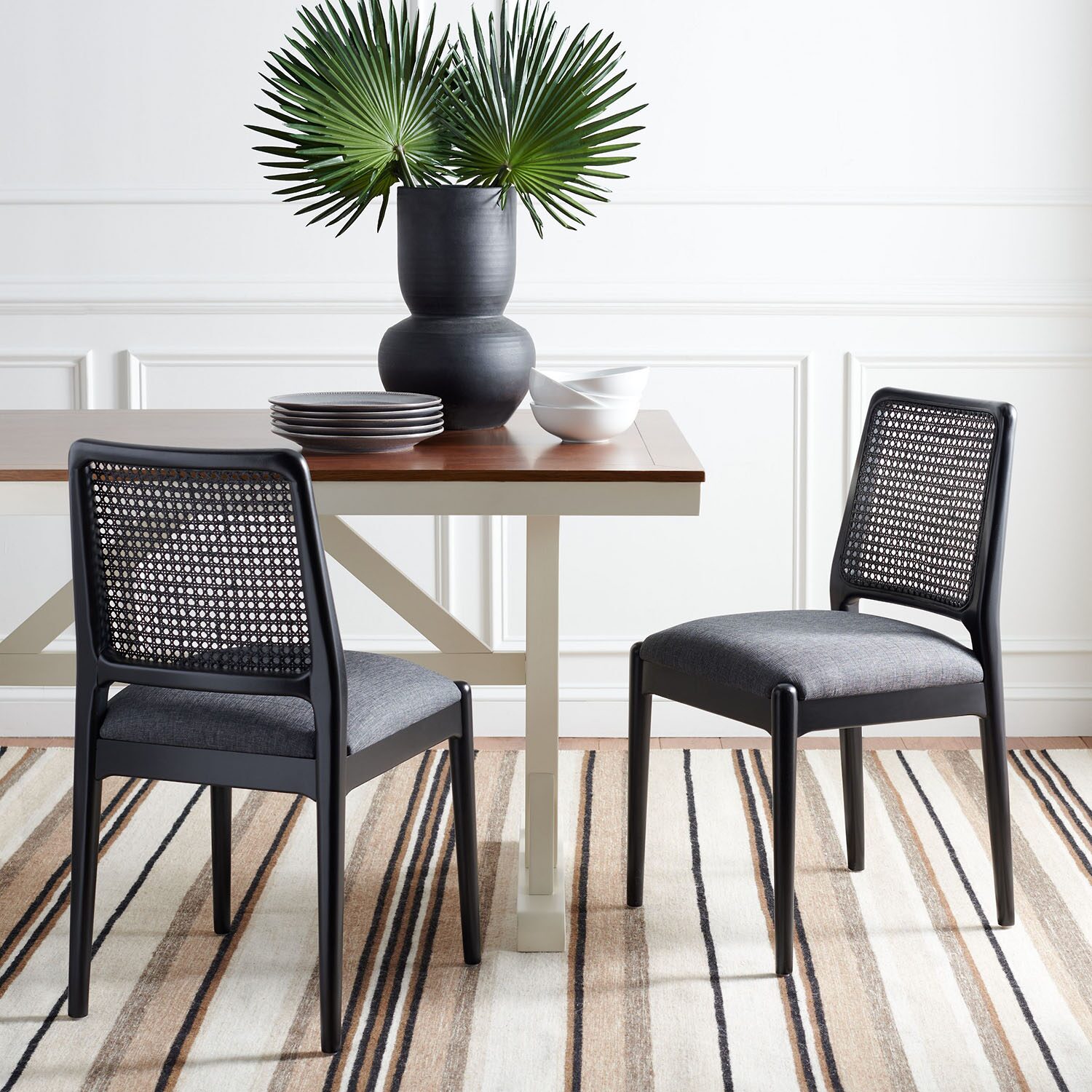 Safavieh Reinhardt Kitchen Collection 2-pc. Upholstered Dining Chair