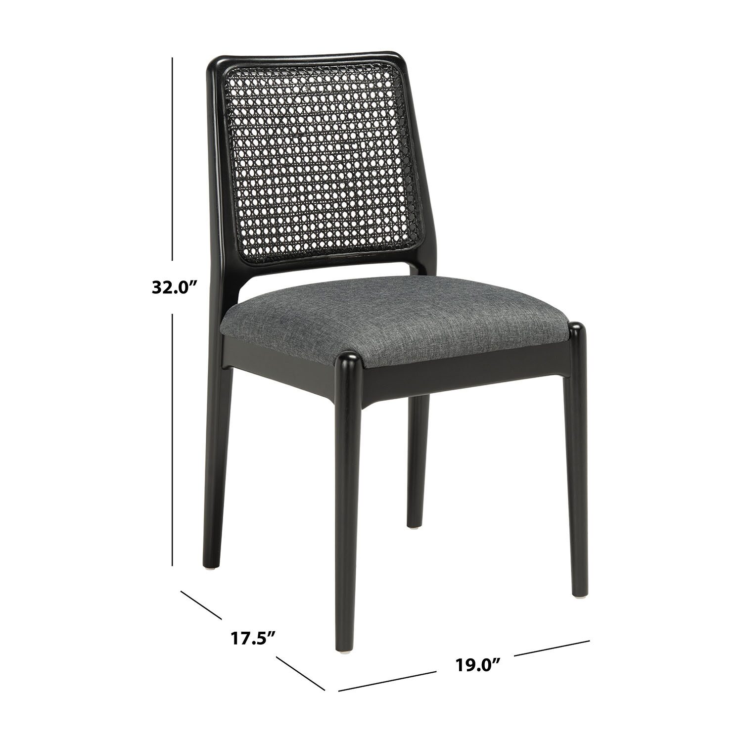 Safavieh Reinhardt Kitchen Collection 2-pc. Upholstered Dining Chair