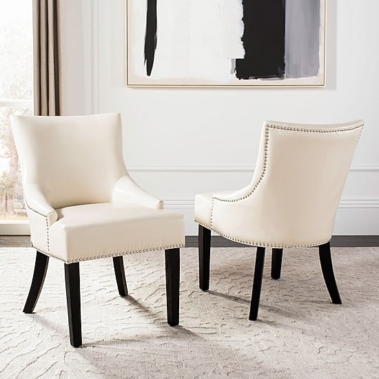 Safavieh Lotus Kitchen Collection 2-pc. Upholstered Dining Chair