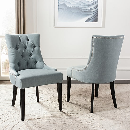 Abby Tufted Side Chair Set of Two
