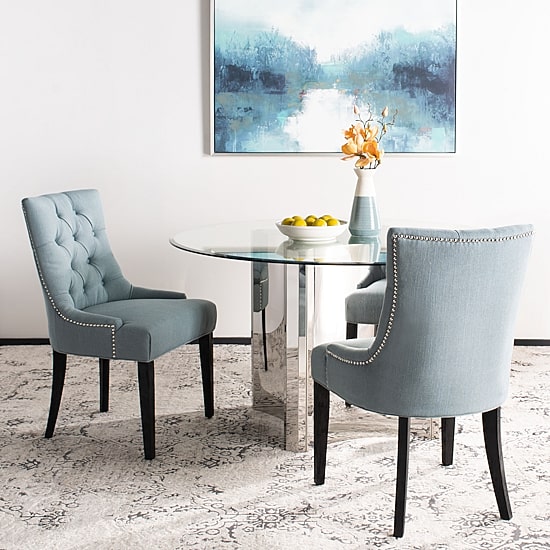 Abby Tufted Side Chair Set of Two