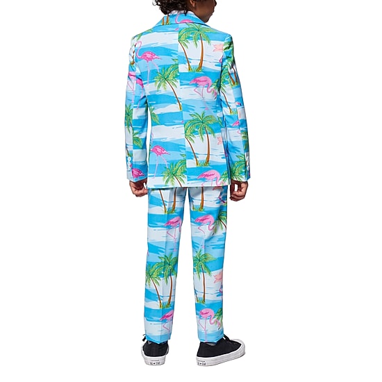 Opposuits Flamingo Little Boys 3-pc. Suit Set