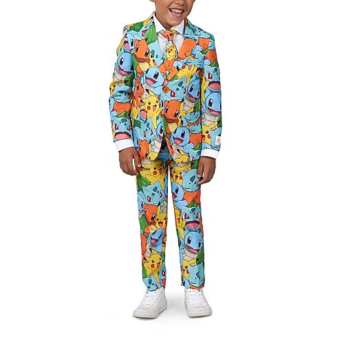 OppoSuits Toddler and Little Boys Pokemon Licensed Suit, 3-Piece Set - Multi